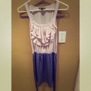 Express ruffle dress size XS